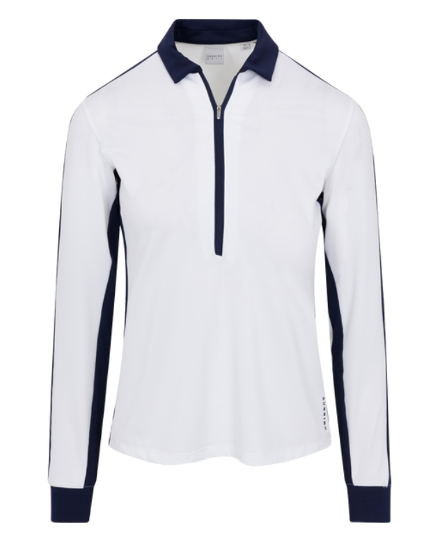 Dunning Moira Ventilated Long Sleeve Polo (Multiple Colors)