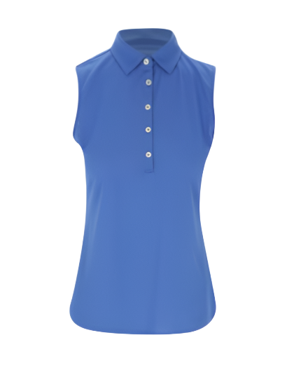 Greg Norman Freedom Micro Pique Sleeveless Shirt Polo Short Sleeve Golf Apparel (Multiple Colors)