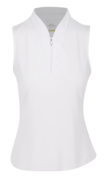 Greg Norman ML75 Microlux Pearl Studded Sleeveless Shirt