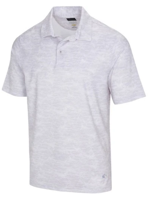 Greg Norman Lab Shark Polo Shark Grey