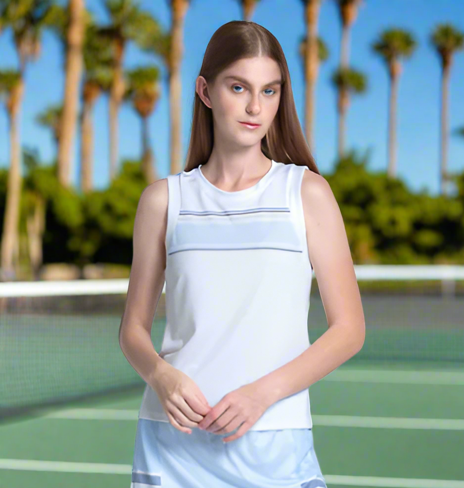 Lucky In Love x KSwiss - Court Rush Tank - Astro