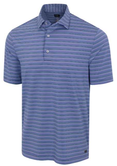 Greg Norman ML75 Stretch Panorama Stripe Polo
