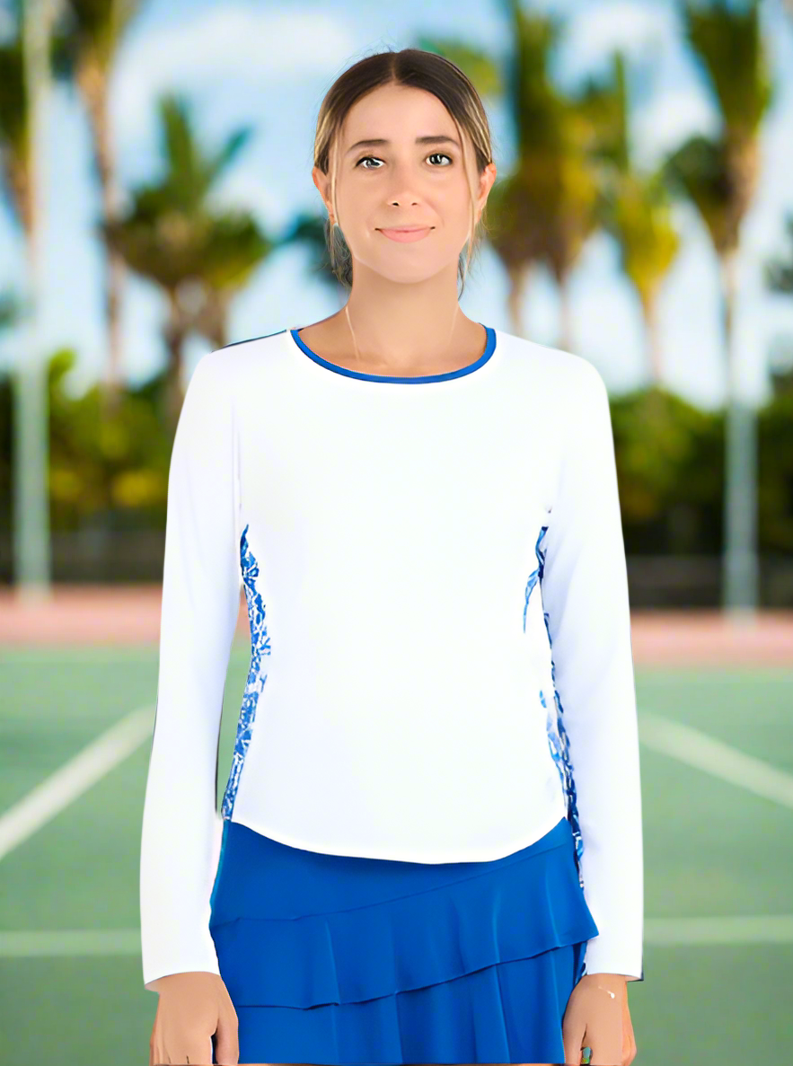 Sofibella Women's Long Sleeve - Miss Santorini