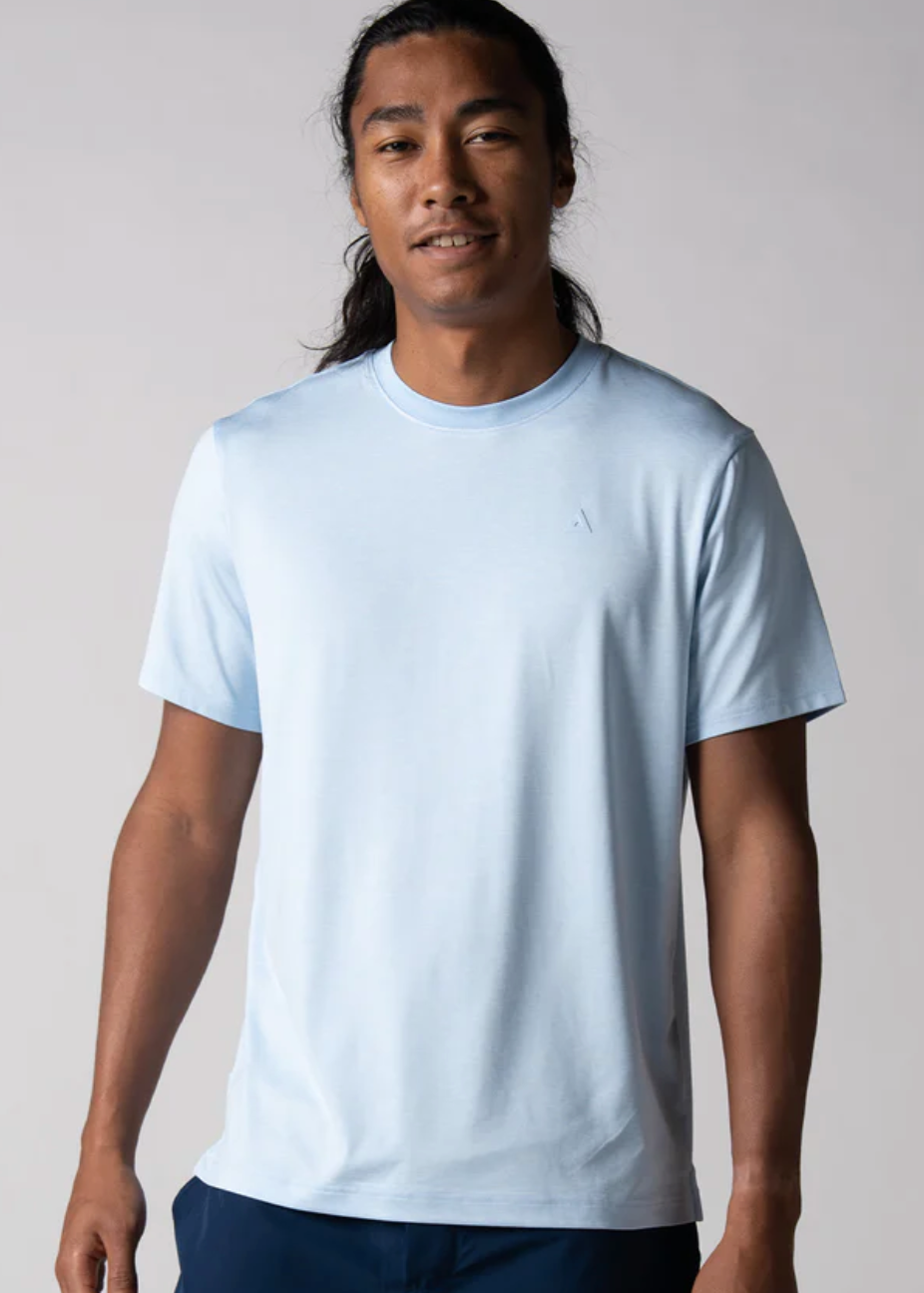 Men's Club Short Sleeve - Blue Breeze