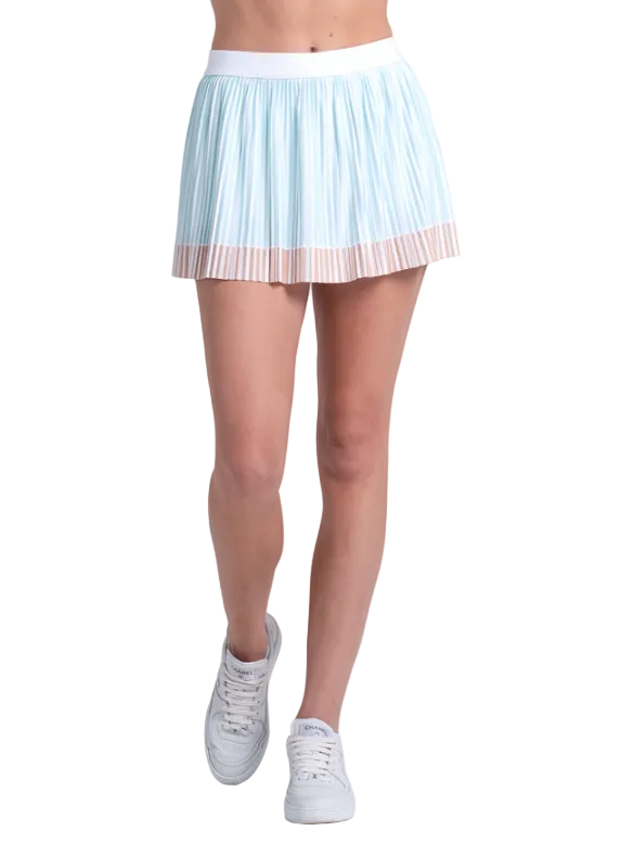 Lucky In Love Riviera Love Pleated Skirt