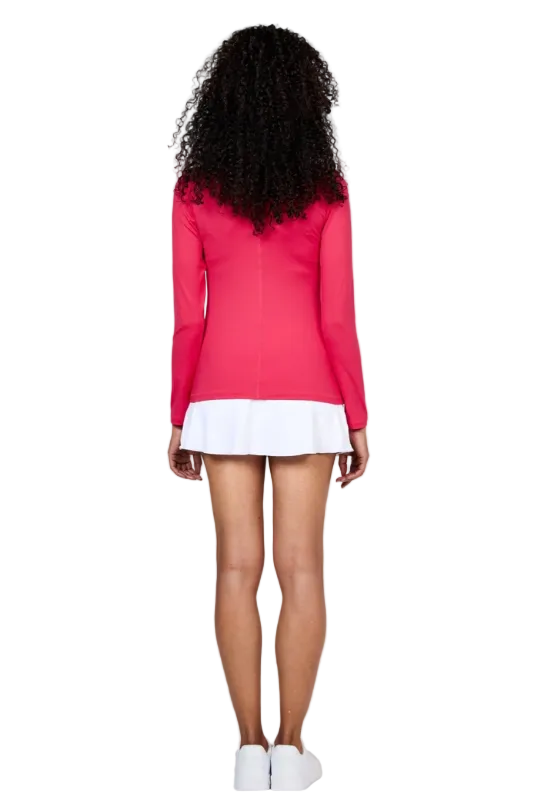 Sofibella Long Sleeve - UV Color Berry Red