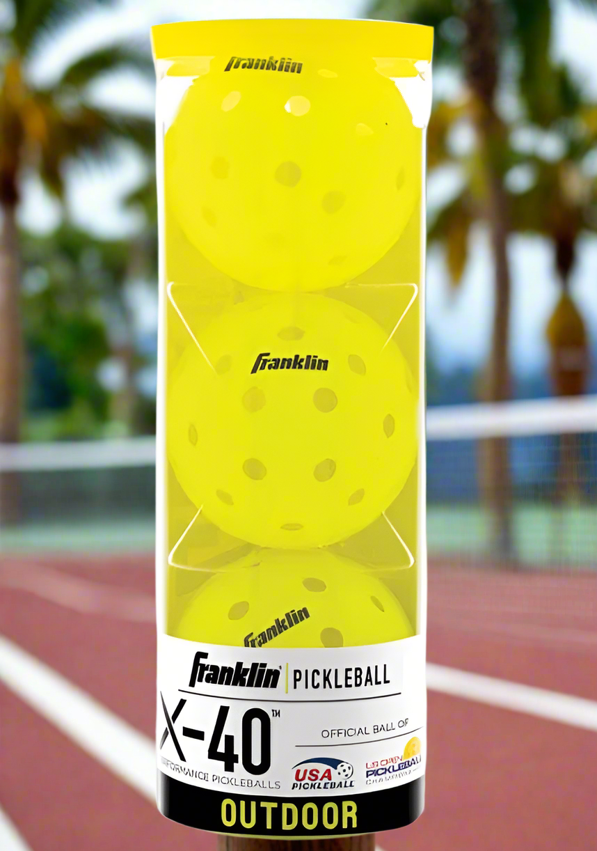 X-40 Outdoor Pickleballs 3 Pack
